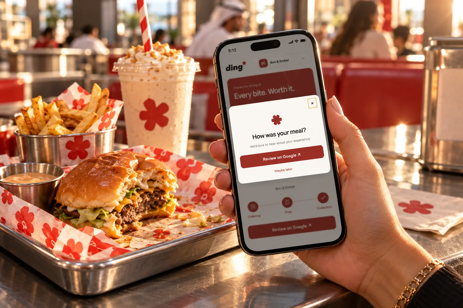 After the pickup, keep the conversation going.
